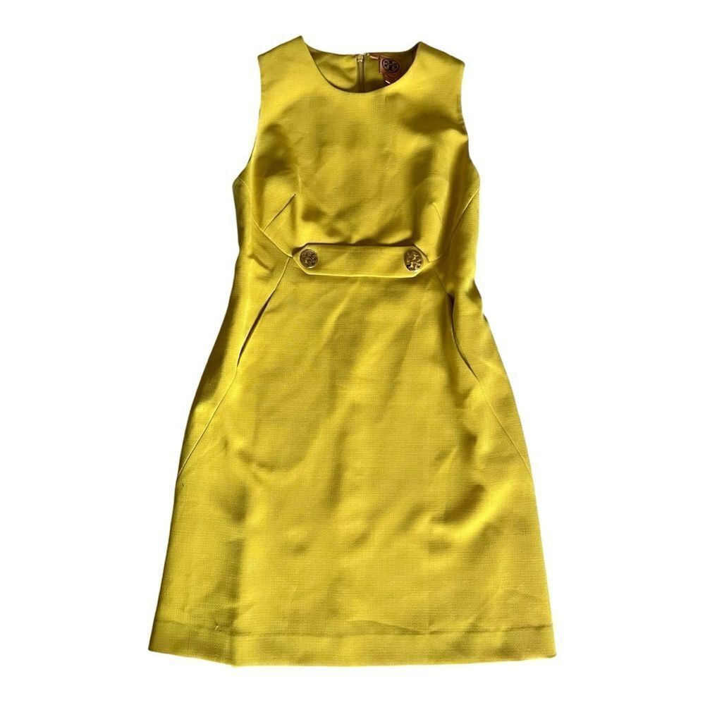 Tory Burch mustard yellow Dress